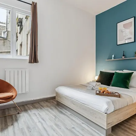 Апартаменты Serenty - 1br - Le Marais & Quartier Montorgueil *